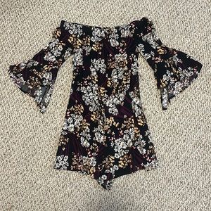 Express off the shoulder romper